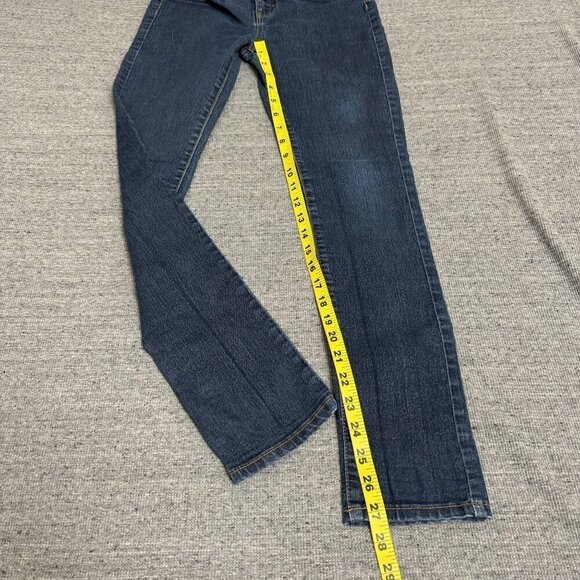Gap Kids Skinny Fit Jeans Dark Wash Girls Size 14, W28 x L28 - Picture 7 of 14